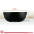 Better Plastik 6-Piece Cereal Bowls Set - 37oz Reusable Plastic Bowls
