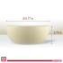 Better Plastik 6-Piece Cereal Bowls Set – 23oz Reusable Plastic Bowls 